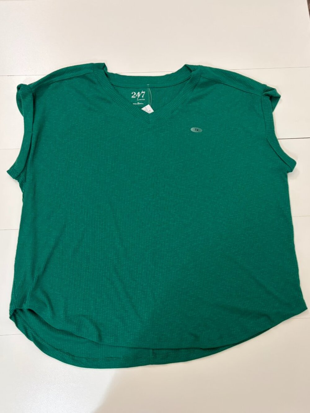 24/7 Berkley V Neck Short Sleeve Tee